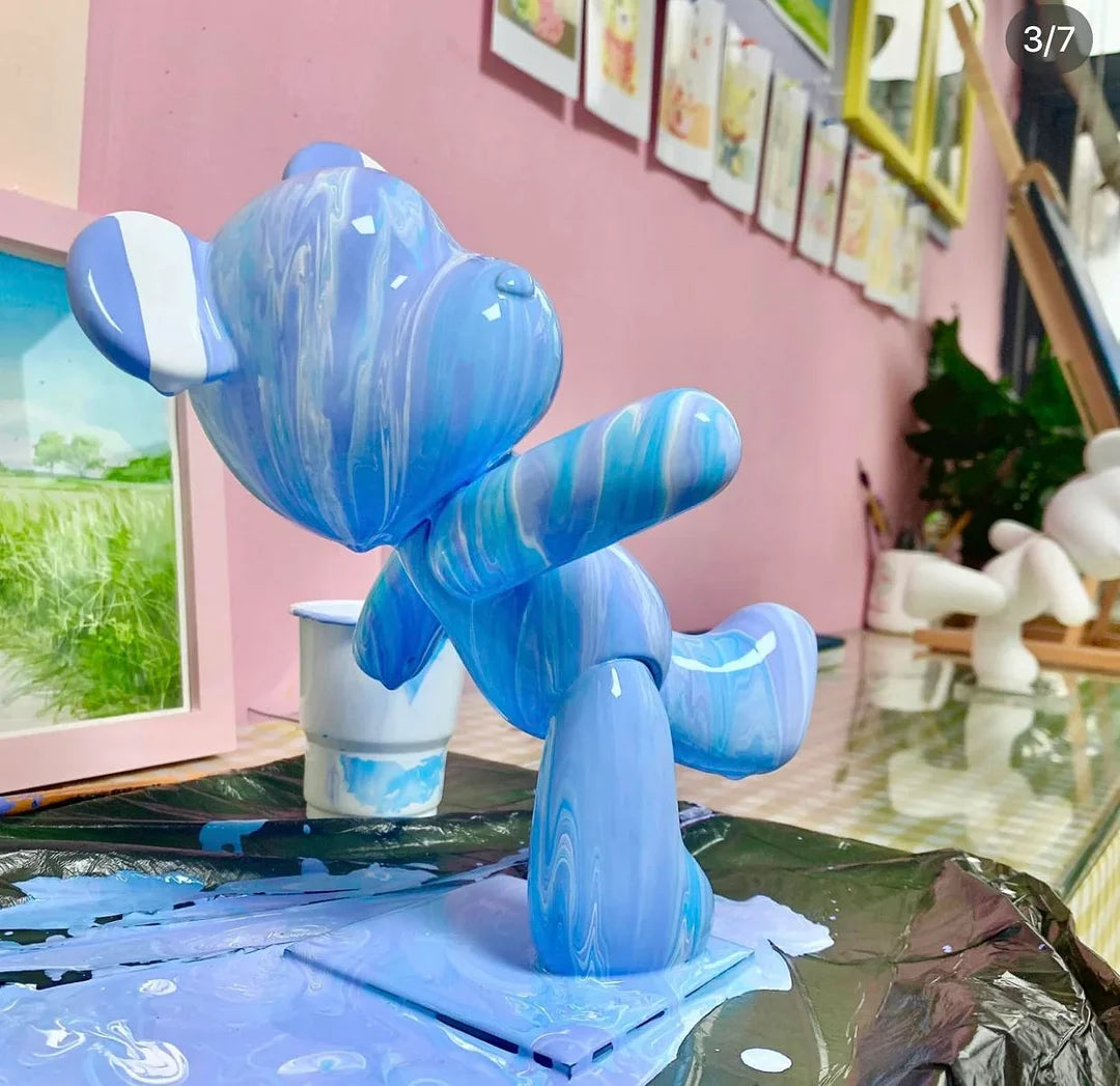 Fluid Bear Figure,DIY white bear package(支付测试)