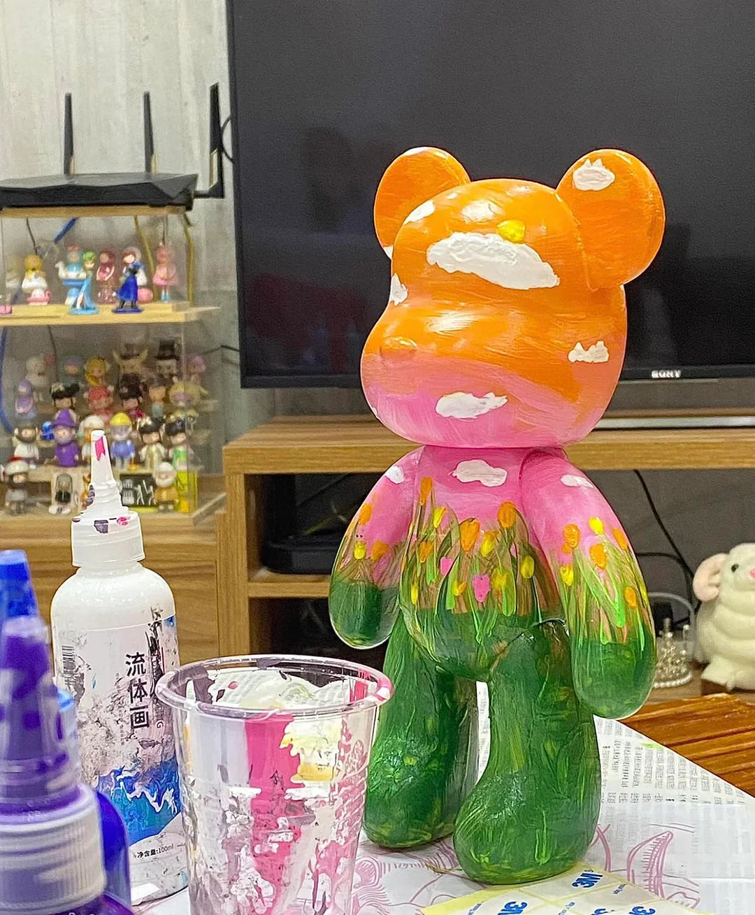Fluid Bear Figure,DIY white bear package(支付测试)